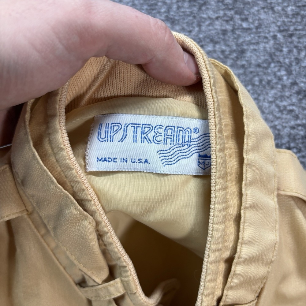 Vintage A&W Root Beer Employee Jacket Mens Large Beige Bomber Soda Fast Food - Picture 6 of 8